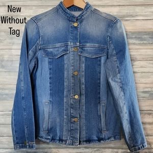 FRAME MULTI PANEL DENIM JACKET
